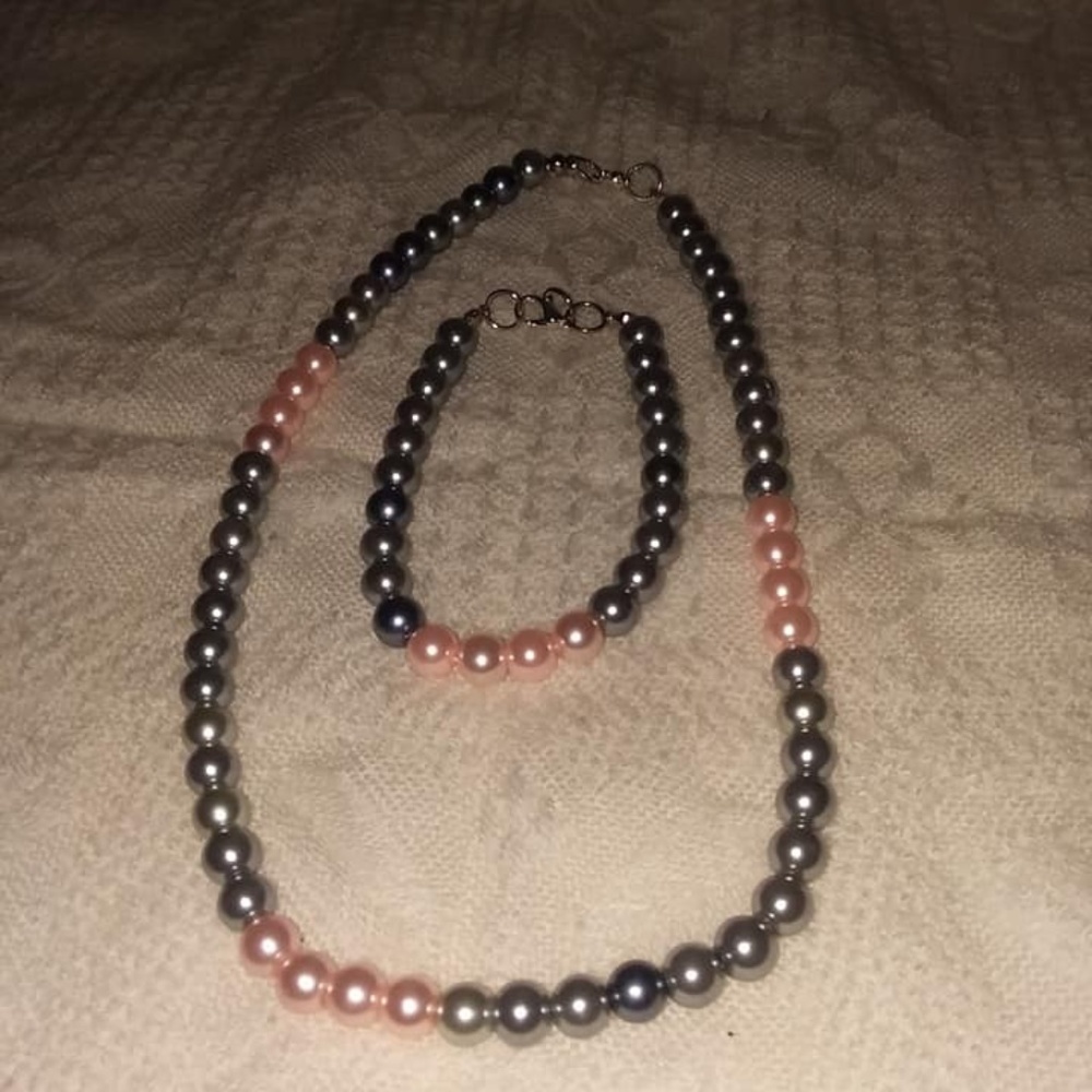 Hand made jewelry set  &